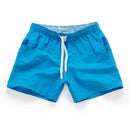 Bañadores de natación para hombre, pantalones cortos de verano, Bermudas informales, pantalones cortos blancos y negros para hombre, ropa clásica, pantalones cortos de playa para hombre