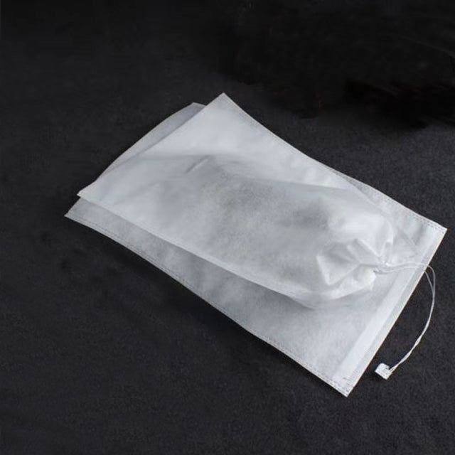 10Pcs/Set Shoe Dust Covers Non-Woven Dustproof Drawstring Clear Storage Bag Travel Pouch Shoe Bags Drying shoes Protect