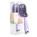 Anti Klit Hair Brush Bristle&amp;Nylon Hair Combs for Women Wet Dry Curly Detangling Hair Brush Salon Hairdressing Styling Tools