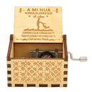 Wood Carving and Color Printing Music Box for Deautiful Wife, Daughter/Son Holiday Gift Christmas gift You Are My Sunshine Music