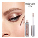 PHOERA Liquid Eyeshadow Metallic Diamond Shiny Eye Liner Pen Eyeshadow Palette Lasting Shimmer Pigmented Eye Shadow Cosmetics