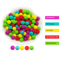 Cute-Idea 20Pcs Silicone Round Beads 9MM Baby Teething Chewable Beads DIY Baby Rodent Pacifier Chain Toys Accessories Baby Goods