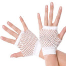 Guantes de redes de encaje sexy Guantes elásticos Guantes de novia de manga larga Guantes de liturgia de malla Guante sexy Guantes de rejilla de Jacquard de encaje de verano
