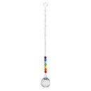 Chakra Crystal Chandelier Rainbow Prism Wind Chimes Pendant Rainbow Maker Hanging Chakra Cascade