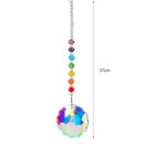 Chakra Crystal Chandelier Rainbow Prism Wind Chimes Pendant Rainbow Maker Hanging Chakra Cascade