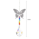 Chakra Crystal Chandelier Rainbow Prism Wind Chimes Pendant Rainbow Maker Hanging Chakra Cascade