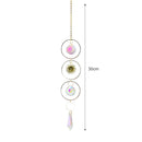 Chakra Crystal Chandelier Rainbow Prism Wind Chimes Pendant Rainbow Maker Hanging Chakra Cascade