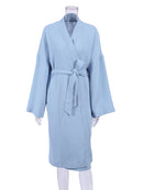 Camisón 100% de algodón para mujer, conjunto de pijama, camisón acampanado, pantalones, conjunto de mangas caídas, albornoz de 2 piezas para mujer