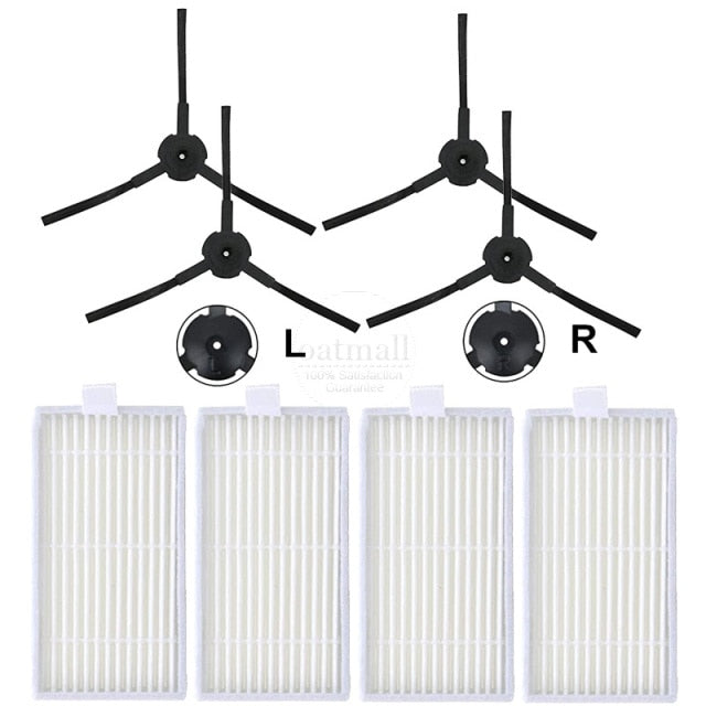 Für iLife Hepa-Filter V5 V5s V3 V3S V5S V50 Pro V55 X5 Roboter-Staubsauger Zubehör Ersatzteile Ersatzverbrauchsmaterialien