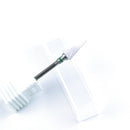 Fresa de cerámica para manicura, brocas para uñas, limas eléctricas para uñas, brocas de molienda rosa y azul, accesorios para fresas