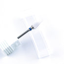 Fresa de cerámica para manicura, brocas para uñas, limas eléctricas para uñas, brocas de molienda rosa y azul, accesorios para fresas