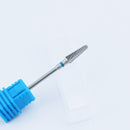 Fresa de cerámica para manicura, brocas para uñas, limas eléctricas para uñas, brocas de molienda rosa y azul, accesorios para fresas