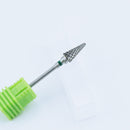 Fresa de cerámica para manicura, brocas para uñas, limas eléctricas para uñas, brocas de molienda rosa y azul, accesorios para fresas