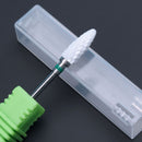 Fresa de cerámica para manicura, brocas para uñas, limas eléctricas para uñas, brocas de molienda rosa y azul, accesorios para fresas