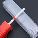 Fresa de cerámica para manicura, brocas para uñas, limas eléctricas para uñas, brocas de molienda rosa y azul, accesorios para fresas