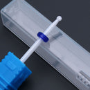 Fresa de cerámica para manicura, brocas para uñas, limas eléctricas para uñas, brocas de molienda rosa y azul, accesorios para fresas