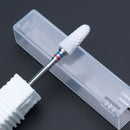 Fresa de cerámica para manicura, brocas para uñas, limas eléctricas para uñas, brocas de molienda rosa y azul, accesorios para fresas