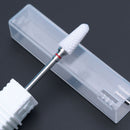 Fresa de cerámica para manicura, brocas para uñas, limas eléctricas para uñas, brocas de molienda rosa y azul, accesorios para fresas