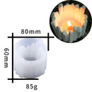 Molde de bandeja para copas de vino en forma de luna, moldes de silicona para candelabros, molde de resina epoxi de cristal DIY, molde de fundición de arcilla cerámica para decoración del hogar