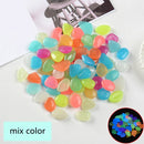 10/20/30pcs Luminous Stone Walkway Rock Garden Patio Lawn Garden Yard Stone Decoration Garden Craft Luminous Cobblestone Decor