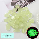 10/20/30pcs Luminous Stone Walkway Rock Garden Patio Lawn Garden Yard Stone Decoration Garden Craft Luminous Cobblestone Decor