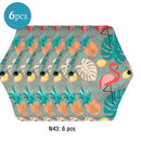 Almohadillas menstruales reutilizables, 6 uds., servilleta sanitaria lavable para mujer, almohadilla Menstrual lavable de carbón de bambú y algodón