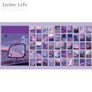 Lychee Life Flower Plants Washi Paper Note Stickers Sticky Scrapbooking Junk Journal Happy Planner Label Decoration