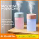 260ML Luftbefeuchter Ultraschall Mini Aromatherapie Diffusor Tragbares Sprayer USB Ätherisches Öl Zerstäuber LED Lampe für Zuhause Auto