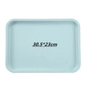 Exquisite Nordic Creative Multi-Function Rectangular Plastic Serving Tray Kitchen Organizer Home Kitchen Fruit Dessert Tray