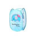 Cesto de ropa sucia plegable, cesta de clasificación de ropa sucia de malla abierta emergente de dibujos animados, juguetes para niños, organizador de caja de almacenamiento para el hogar Sundrie