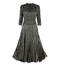 LANMREM, vestido de mujer con pliegues, diseño de moda, vestidos elegantes sueltos de manga larga para mujer, primavera otoño 2022 2D1464