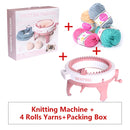 48Needles Round Loom Weaving Machine Sweater/Hat/Scarf /Gloves/Socks Knitting Machine Loom Kit for Adults Kids Christmas Gift