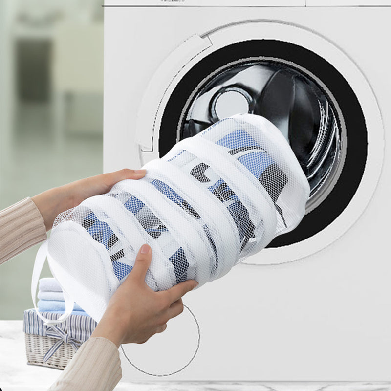 Schuhwasch-Aufbewahrungsbeutel Waschmaschine Spezialpflege-Waschbeutel Haushalt Schuhwaschbeutel Netzbeutel Anti-Verformung