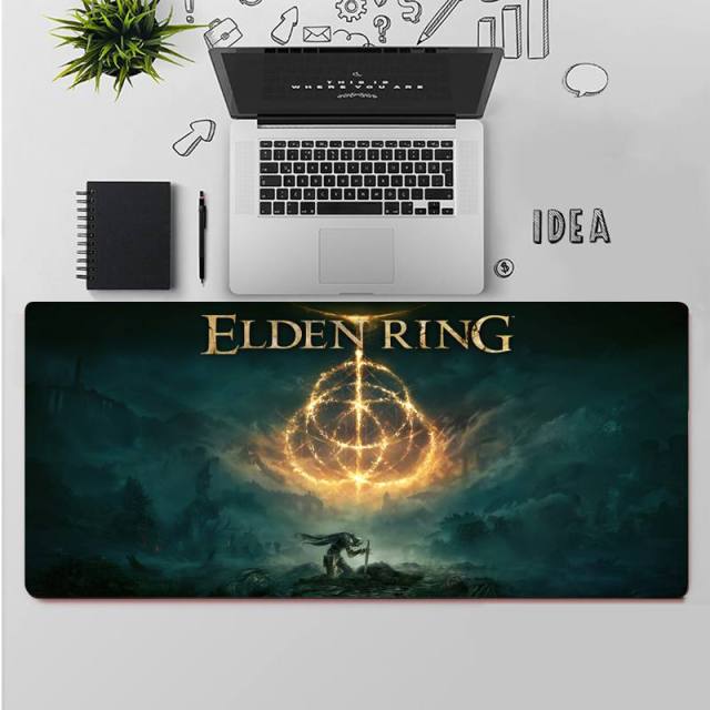 RUICHI Hochwertige Spiel Elden Ring Gamer Spielmatten Mousepad Tischdecke PC Laptop Notebook Gummi Großhandel Matte