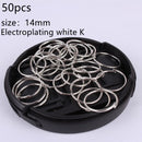 5 unids/pack diferentes 49 estilos encantos pelo trenza Dread Dreadlock cuentas Clips puños anillos joyería Dreadlock cierres Accesorios