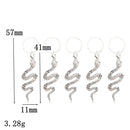 5 unids/pack diferentes 49 estilos encantos pelo trenza Dread Dreadlock cuentas Clips puños anillos joyería Dreadlock cierres Accesorios