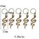5 unids/pack diferentes 49 estilos encantos pelo trenza Dread Dreadlock cuentas Clips puños anillos joyería Dreadlock cierres Accesorios