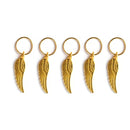 5 unids/pack diferentes 49 estilos encantos pelo trenza Dread Dreadlock cuentas Clips puños anillos joyería Dreadlock cierres Accesorios