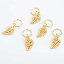 5 unids/pack diferentes 49 estilos encantos pelo trenza Dread Dreadlock cuentas Clips puños anillos joyería Dreadlock cierres Accesorios