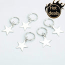 5 unids/pack diferentes 49 estilos encantos pelo trenza Dread Dreadlock cuentas Clips puños anillos joyería Dreadlock cierres Accesorios