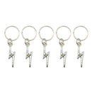 5 unids/pack diferentes 49 estilos encantos pelo trenza Dread Dreadlock cuentas Clips puños anillos joyería Dreadlock cierres Accesorios