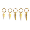 5 unids/pack diferentes 49 estilos encantos pelo trenza Dread Dreadlock cuentas Clips puños anillos joyería Dreadlock cierres Accesorios