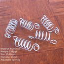 5 unids/pack diferentes 49 estilos encantos pelo trenza Dread Dreadlock cuentas Clips puños anillos joyería Dreadlock cierres Accesorios