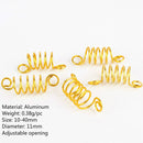 5 unids/pack diferentes 49 estilos encantos pelo trenza Dread Dreadlock cuentas Clips puños anillos joyería Dreadlock cierres Accesorios