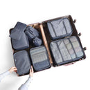 8/6 pieces Set Travel Organizer Storage Bags Suitcase Packing Set Storage Cases Portable Luggage Organizer Clothe Shoe TidyPouch