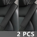 Car Accessories Seat Belt Pu Leather Safety Belt Shoulder Cover Breathable Protection Seat Belt Padding Pad Auto Interior Access