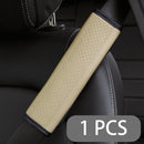 Car Accessories Seat Belt Pu Leather Safety Belt Shoulder Cover Breathable Protection Seat Belt Padding Pad Auto Interior Access