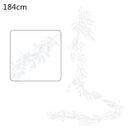 Green Eucalyptus Leaves Garland Wisteria Artificial Flowers Rattan Fake Plant Silk Leaf Vines For Wedding Birthday Party Decor