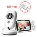 VB603 Video Baby Monitor 2.4G Inalámbrico con 3.2 pulgadas LCD 2 vías Audio Hablar Visión nocturna Vigilancia Cámara de seguridad Niñera
