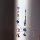 Crystal Star Hexagon Diamond Prisms Hanging Rainbow Chaser Lighting Accessories for Window Curtains Pendant Home Garden Decor